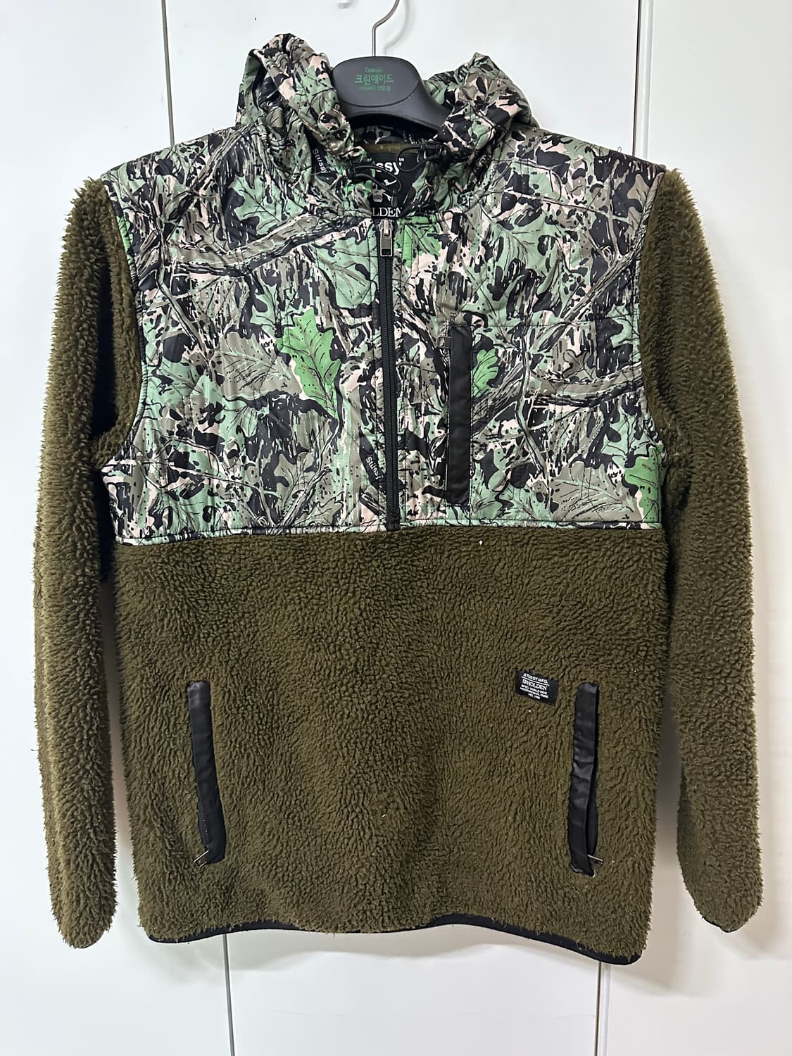 Stussy 스투시 홀든 플리스 후드 M사이즈 상품이미지1