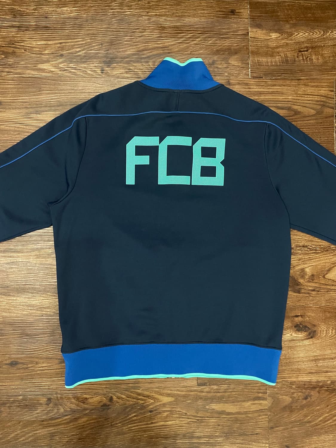 10-11 나이키 FC 바르셀로나 n98 트랙 자켓 져지 네이비 상품이미지8