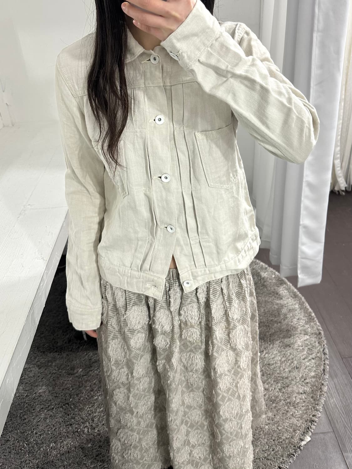 brocante pintuck jacket 상품이미지3