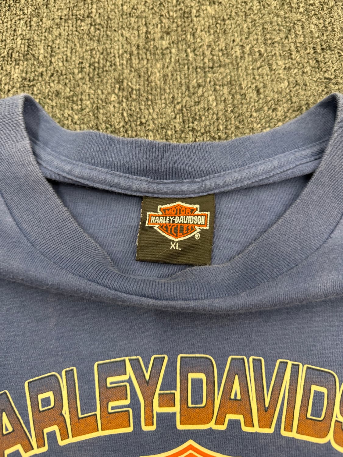 XL) 할리데이비슨 빈티지 프린팅 반팔 티셔츠 상품이미지2