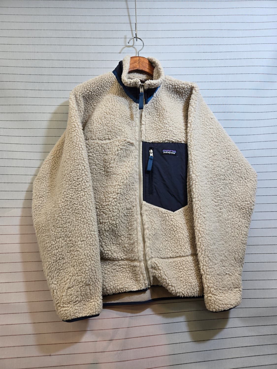 파타고니아 레트로 파일 플리스 자켓 아이보리 상품이미지1