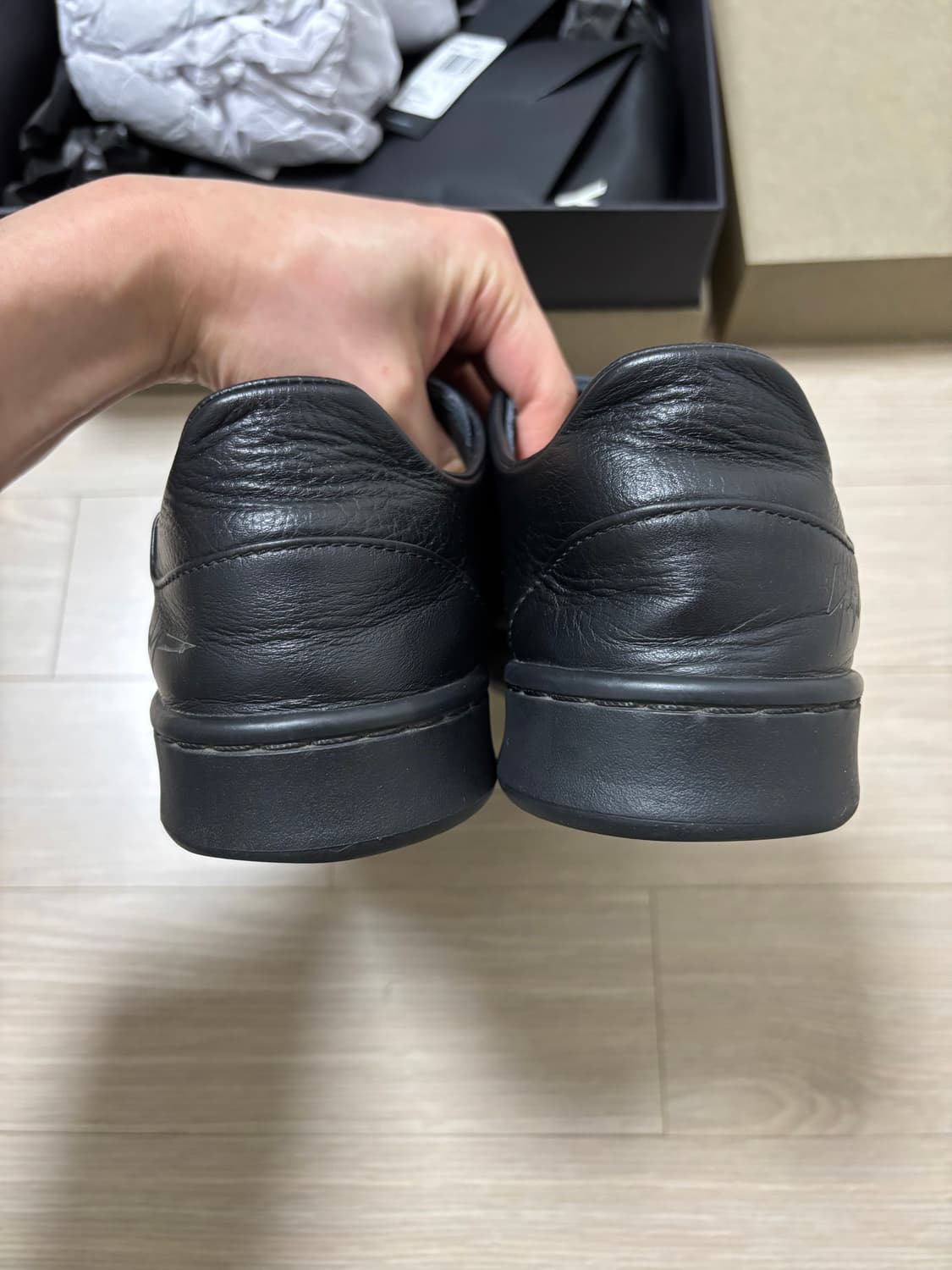 (270) 아디다스 y-3 스탠스미스 블랙 상품이미지5