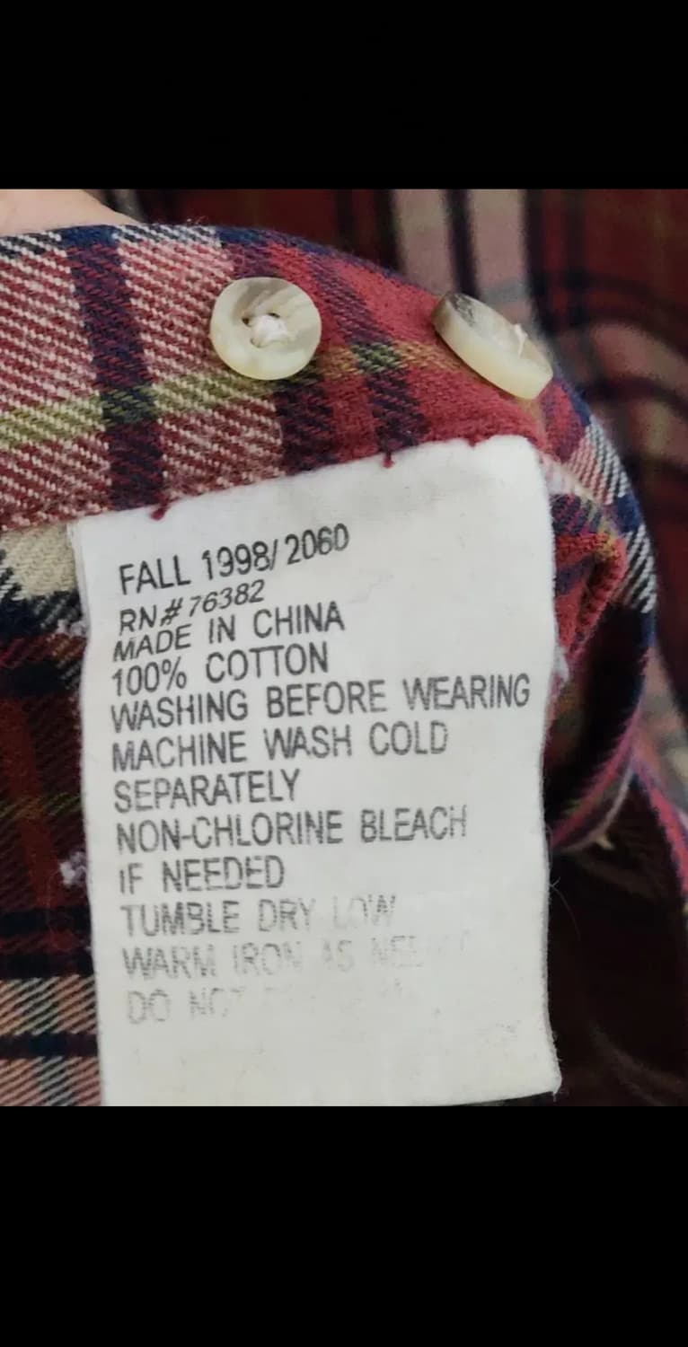 (XXL) 팀버랜드 빅사이즈 셔츠 체크 남방 포켓 캐주얼  상품이미지6