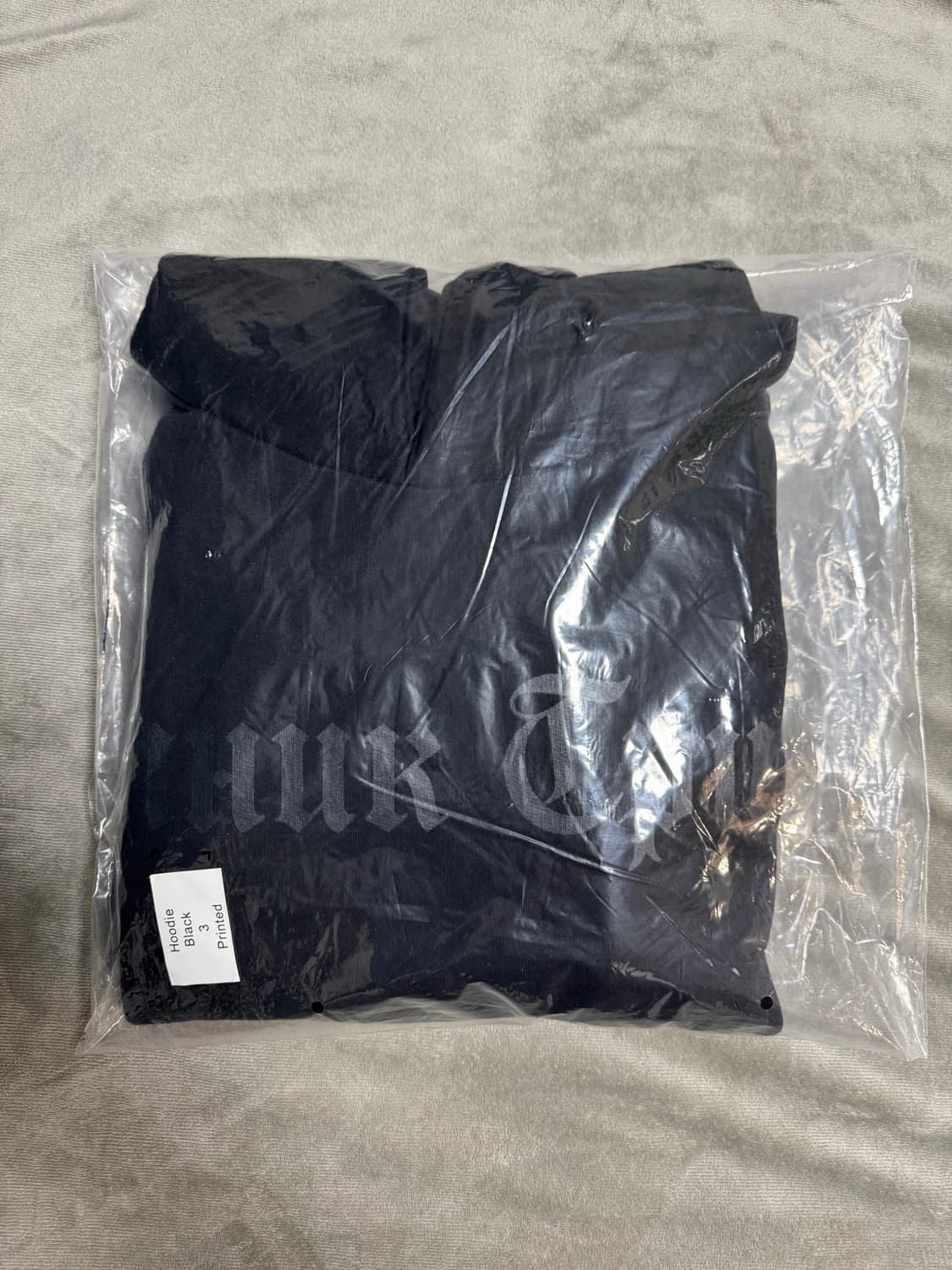 [3] 이지 고샤 루브친스키 트리뷴 헤럴드 후드 HD-01 블랙 상품이미지2