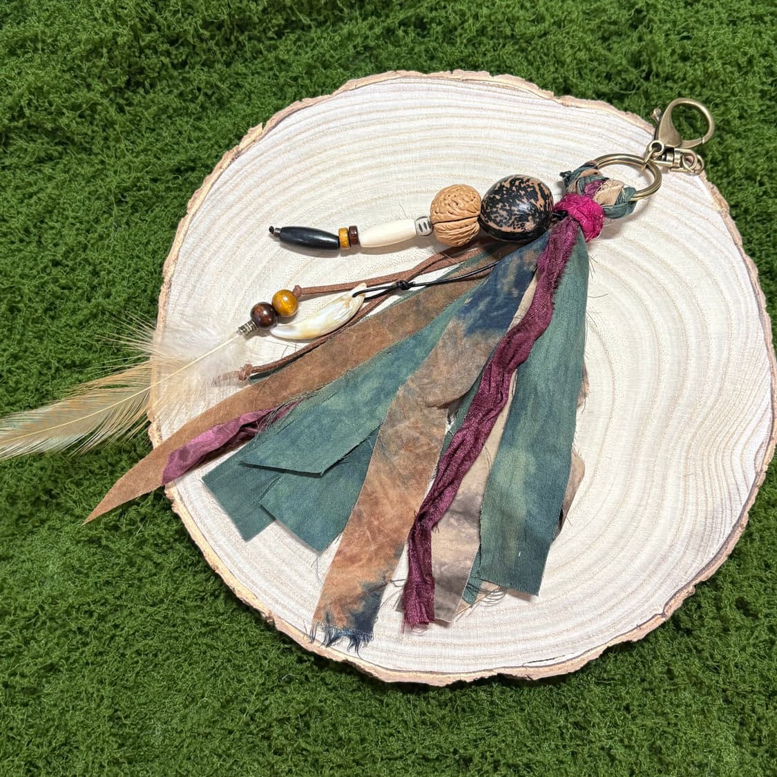 핸드메이드 보헤미안 웨스턴 키링 상품이미지1