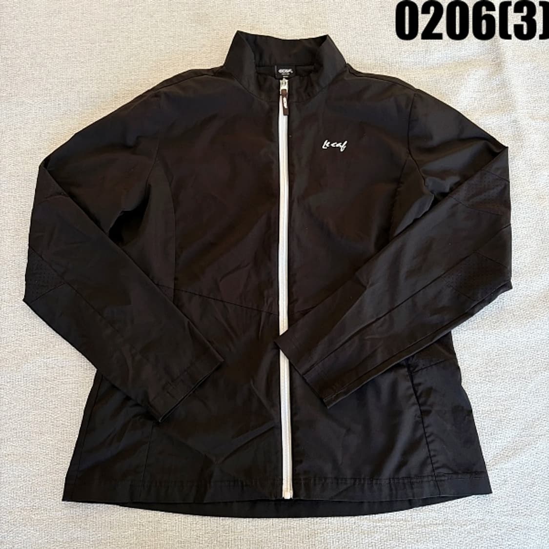 [100/L] 르까프 블랙 여성 바람막이 자켓 0206(3) 상품이미지1