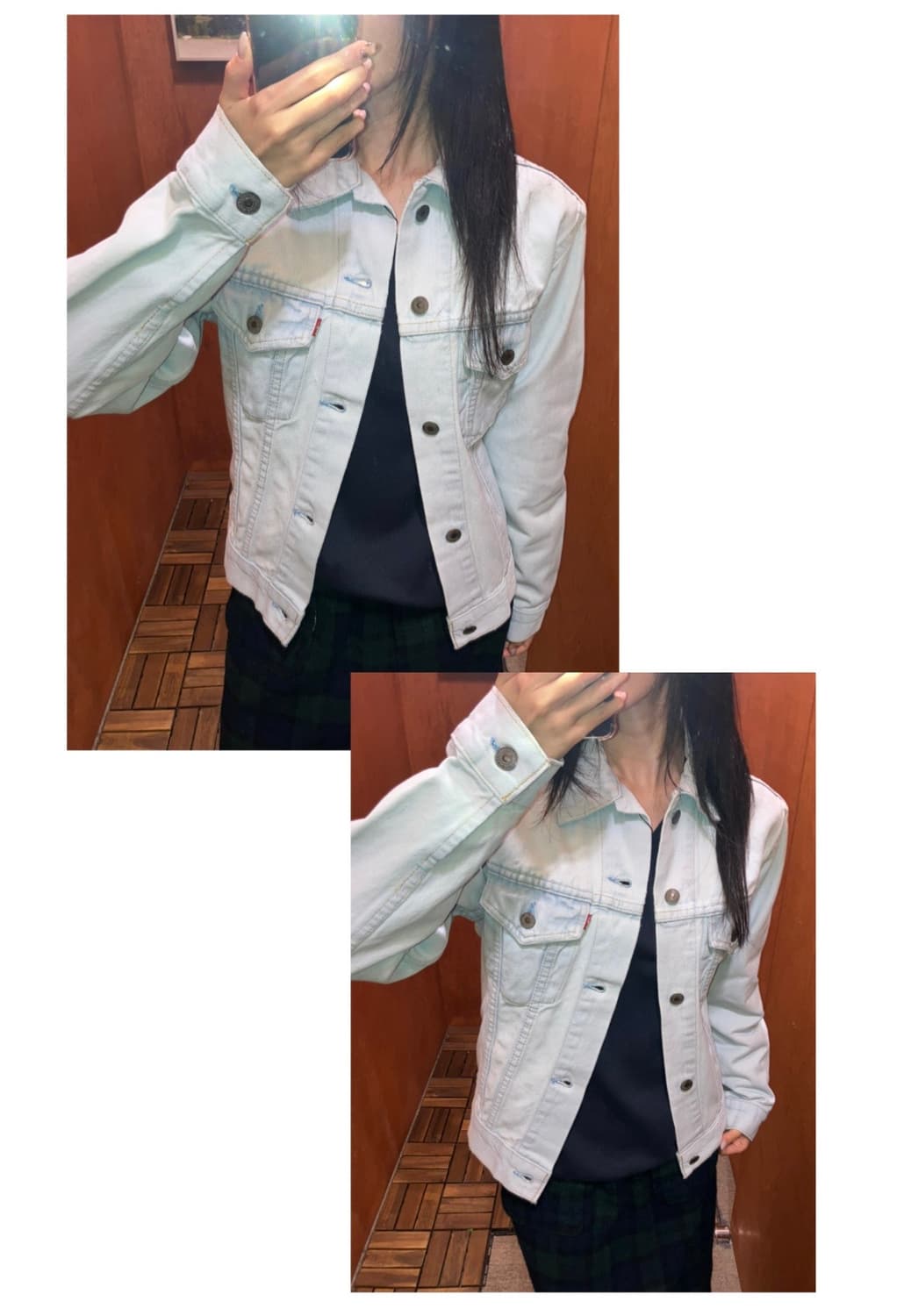 (L) 90~00s Canada Levi's 리바이스 트러커 데님 자켓 상품이미지2