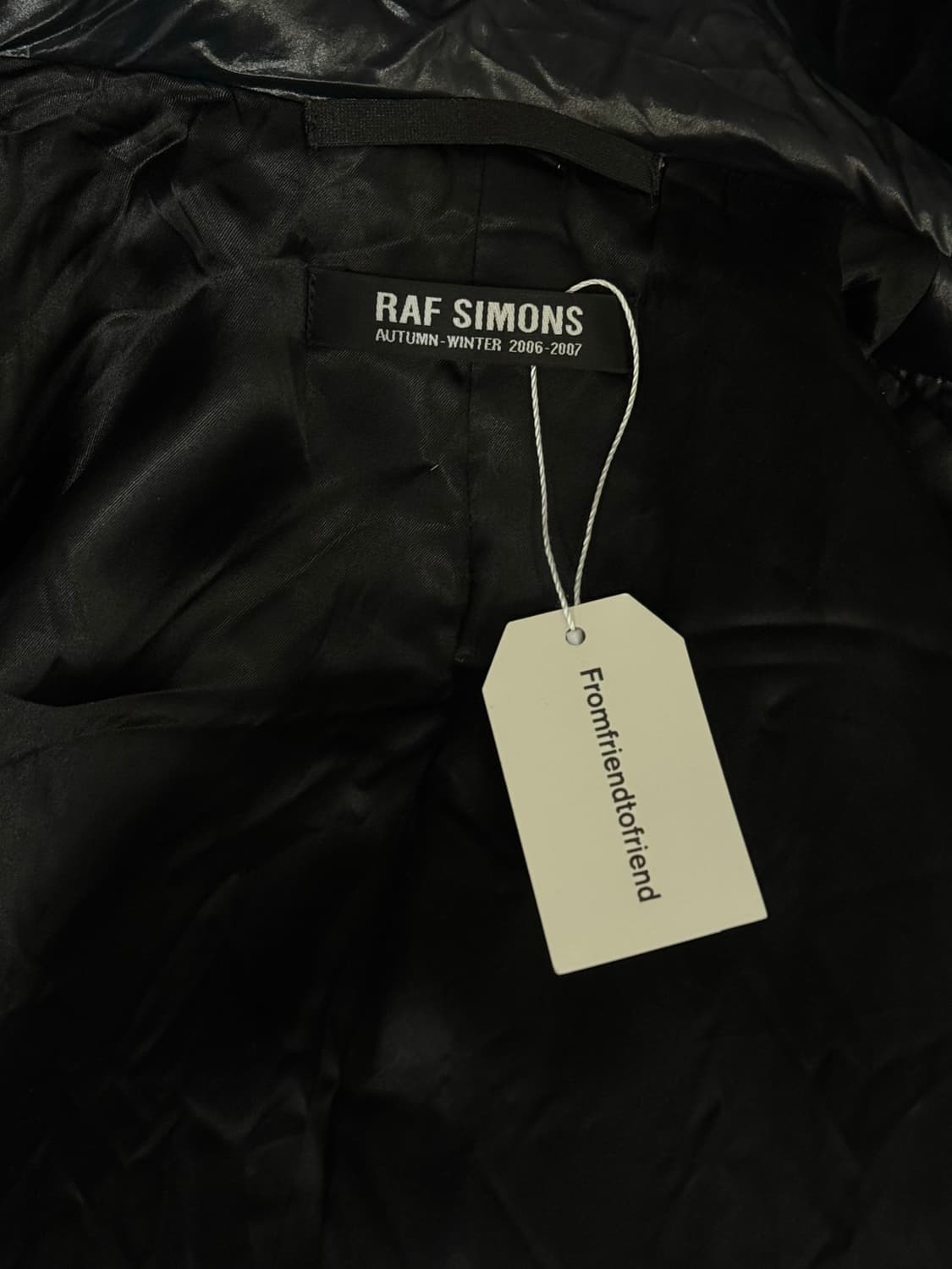 RAF SIMONS — FW06 폴리아미드 2 레이어드 패딩코트 상품이미지9