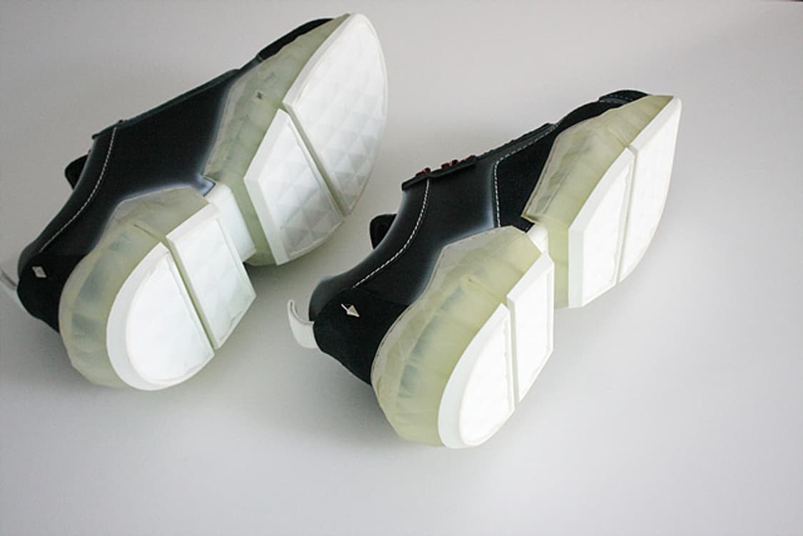 JIMMY CHOO 지미추 다이아몬드 블랙 가죽 스니커즈 새제품 상품이미지5