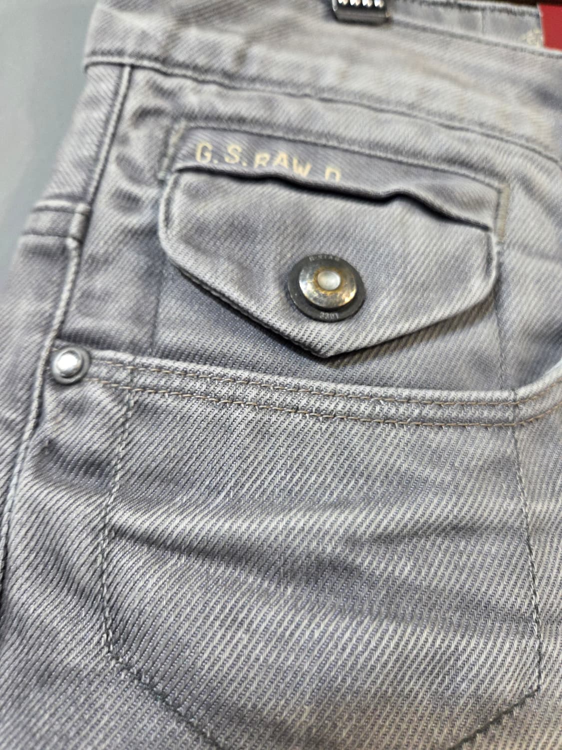 G-Star RAW 그레이 데님 바지(W33/L32) 상품이미지3