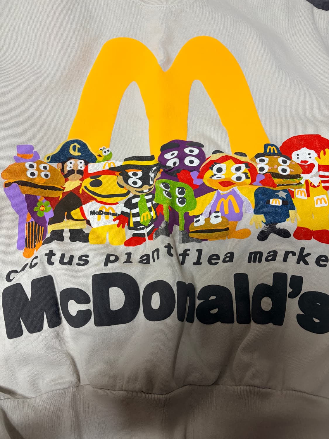 CPFM x 맥도날드 크루넥 그레이 (L size) 상품이미지2