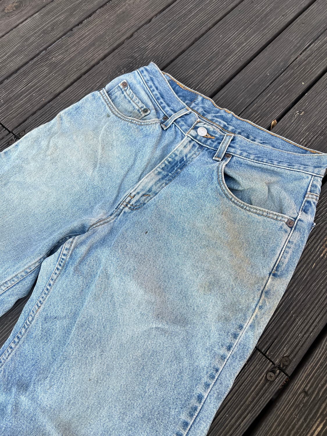 90s 빈티지 리바이스 데님팬츠 W32 상품이미지6