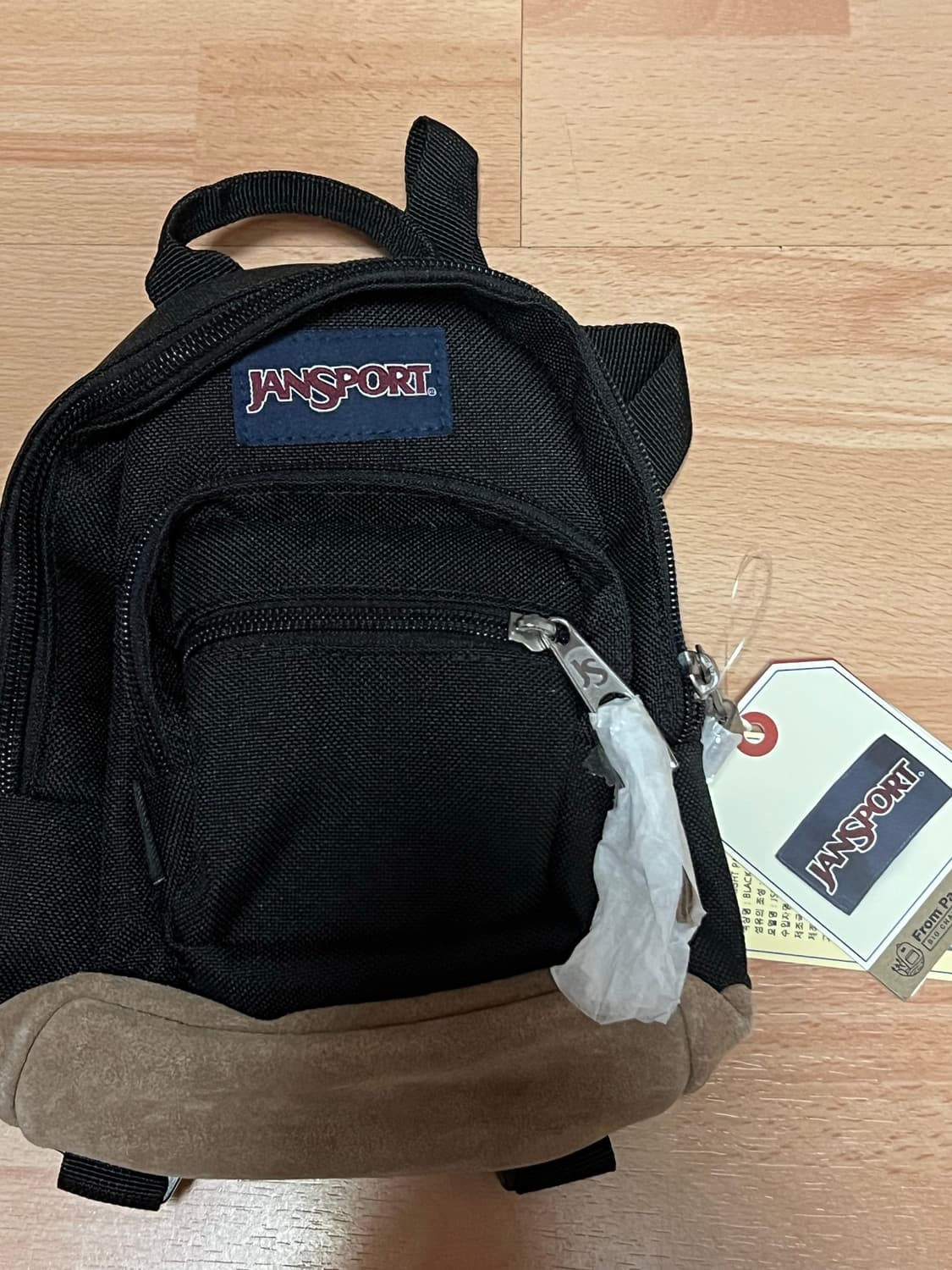 잔스포츠 라이트팩 미니 백팩 블랙 상품이미지1