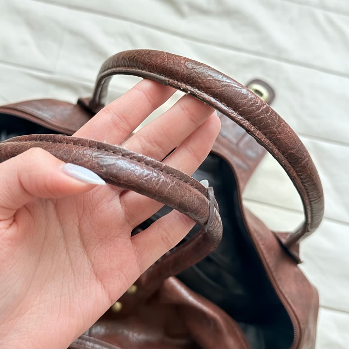 빈티지 브라운 토트백 숄더백 보스턴백 보부상 상품이미지10