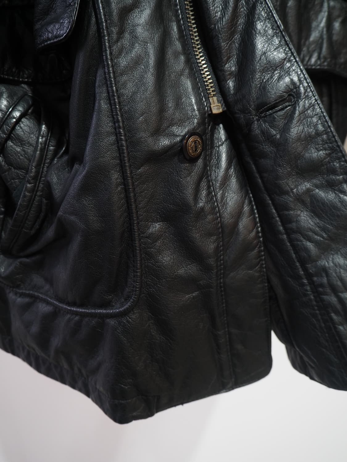 vintage cowskin car coat  상품이미지4