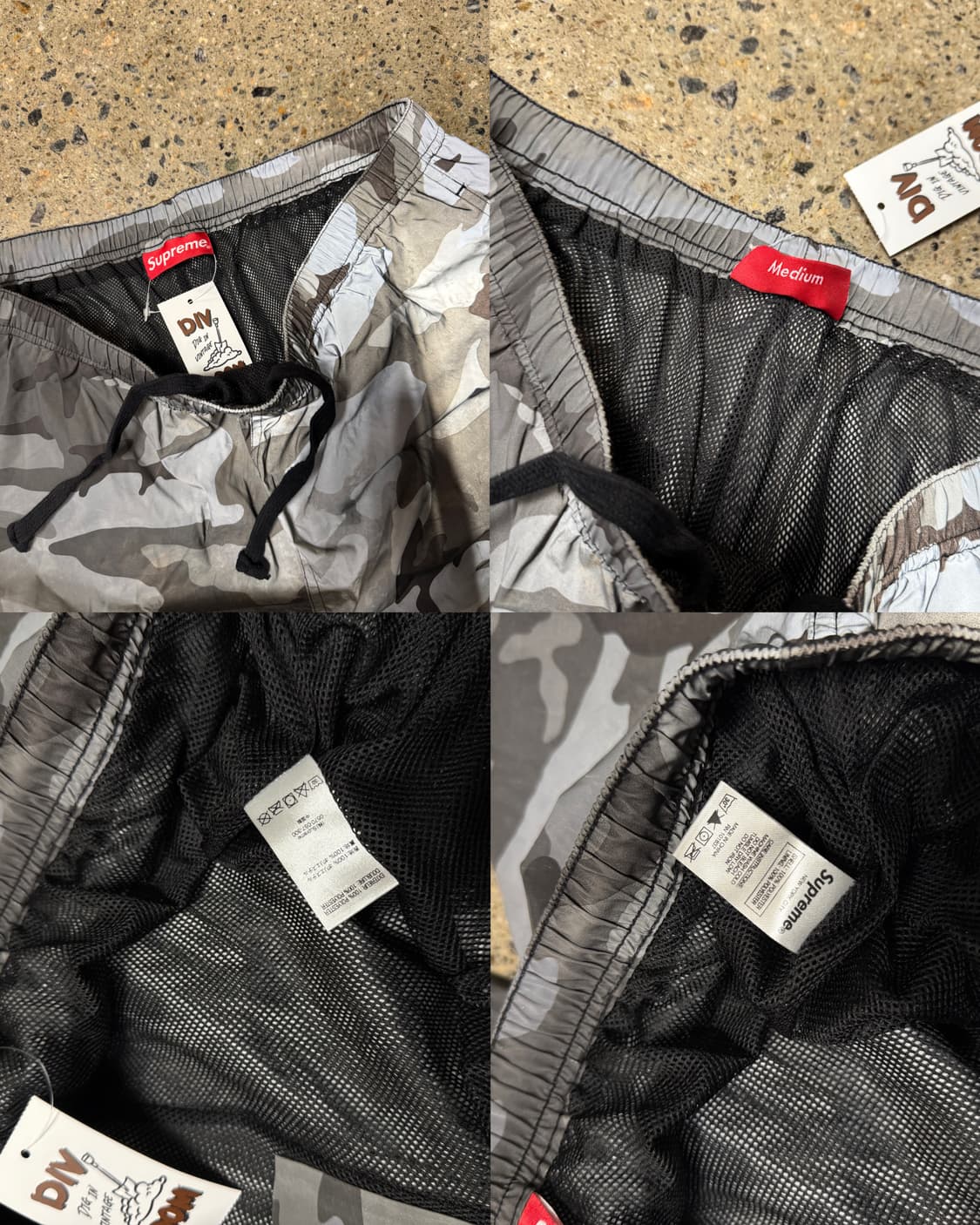 슈프림 리플렉티브 웜업팬츠  상품이미지8