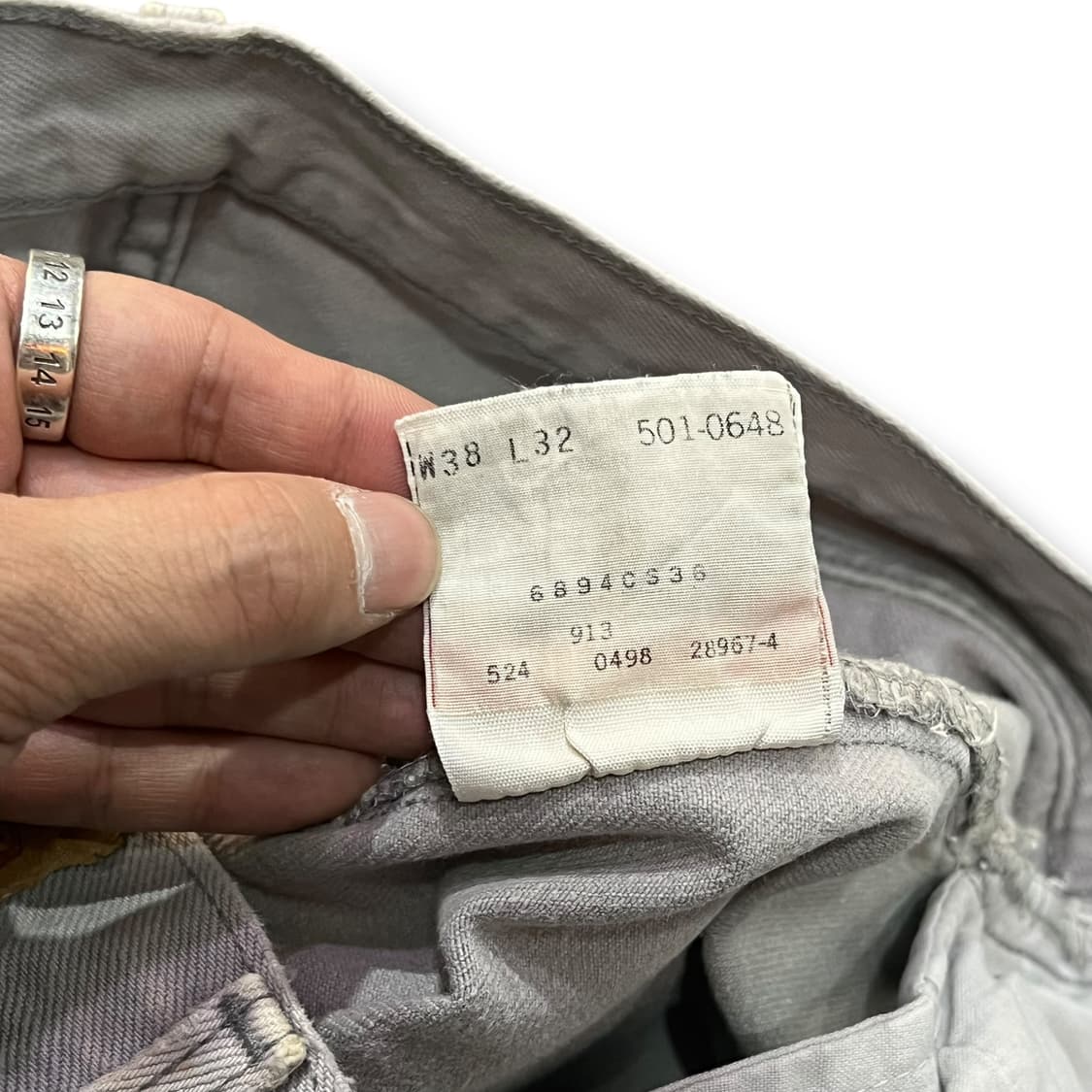  USA 리바이스 501 데님팬츠 y14192 상품이미지10