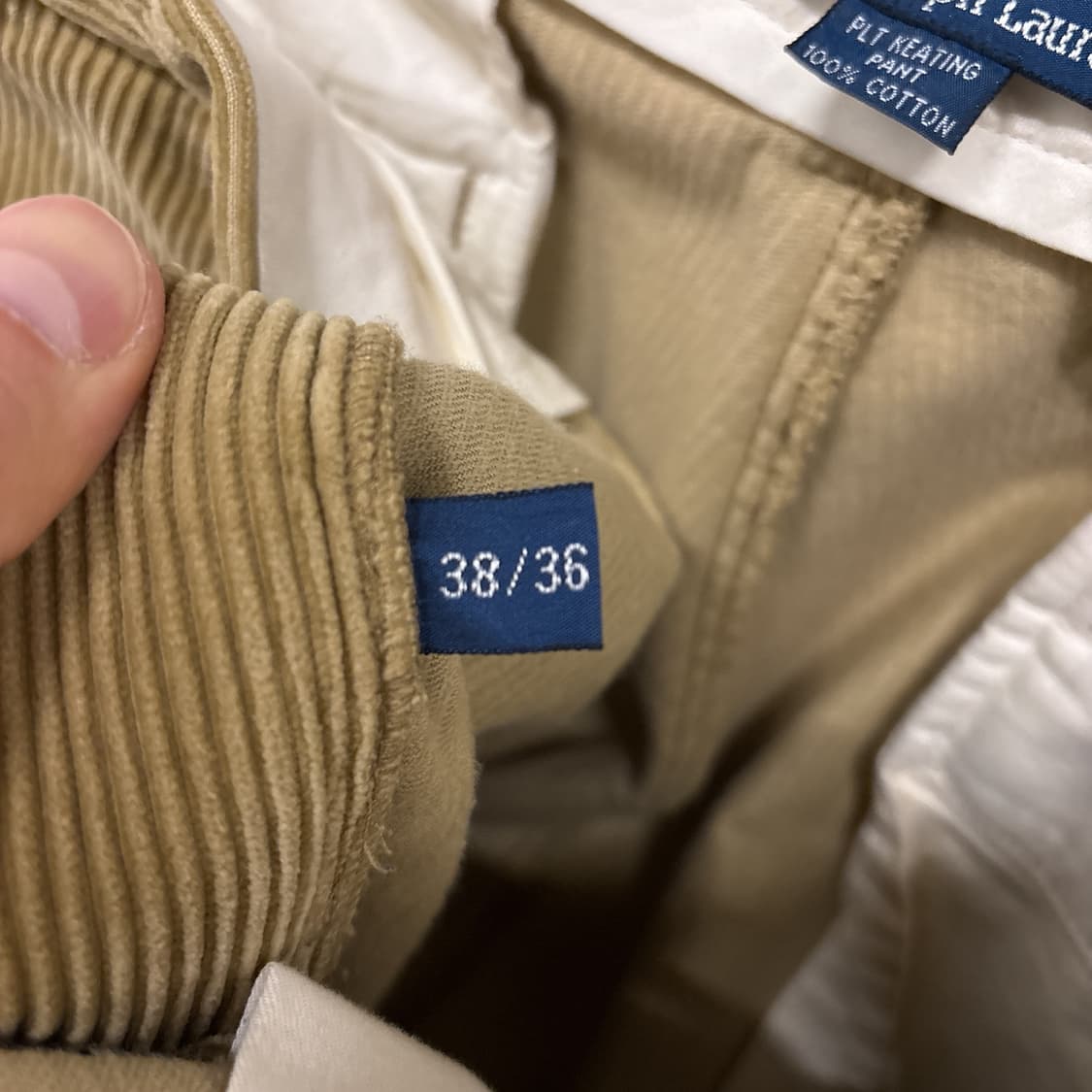 폴로 랄프로렌 와이드웨일 클래식 코듀로이 팬츠 N86 상품이미지7