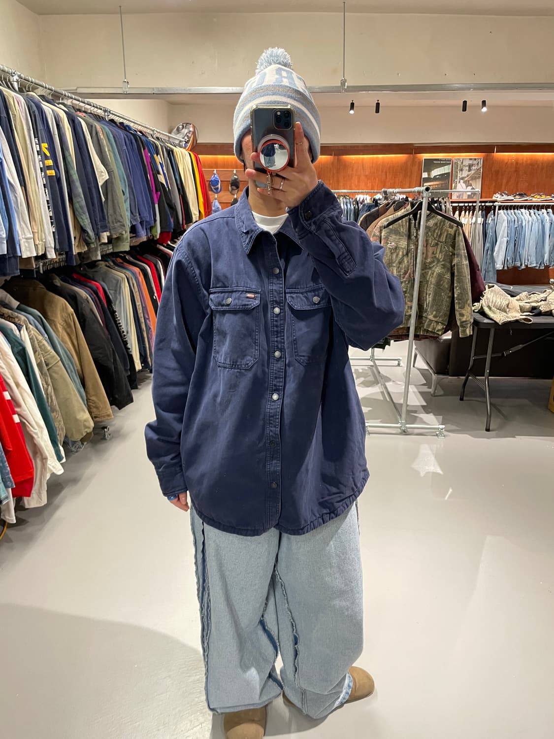 디키즈 플리스 워크 셔츠   상품이미지2