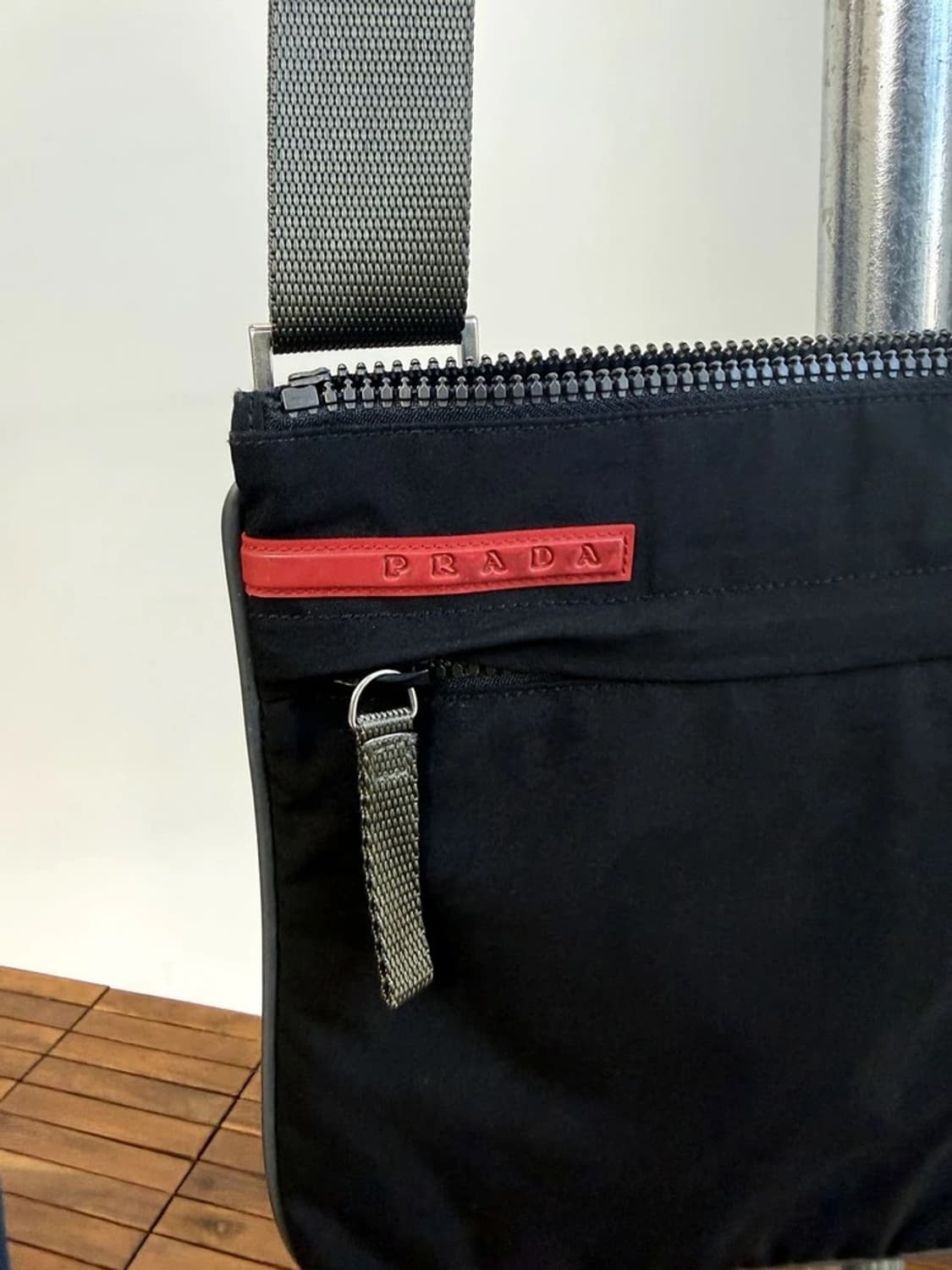 00's Prada Sport Red Tab Nylon Cross Bag 상품이미지3