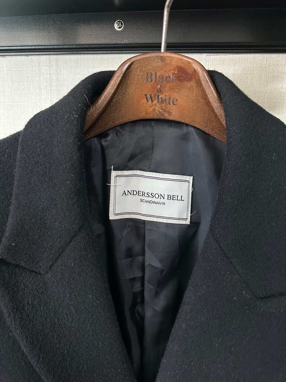 앤더슨벨 브레스티드 울 코트 L(100-105) 상품이미지4