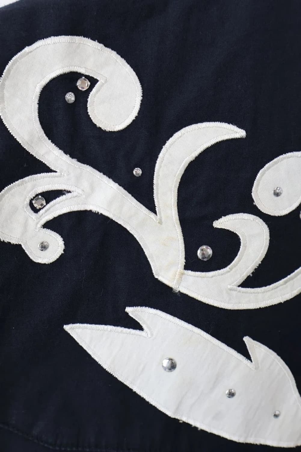 Japanese Western Style Shirt Navy 상품이미지10