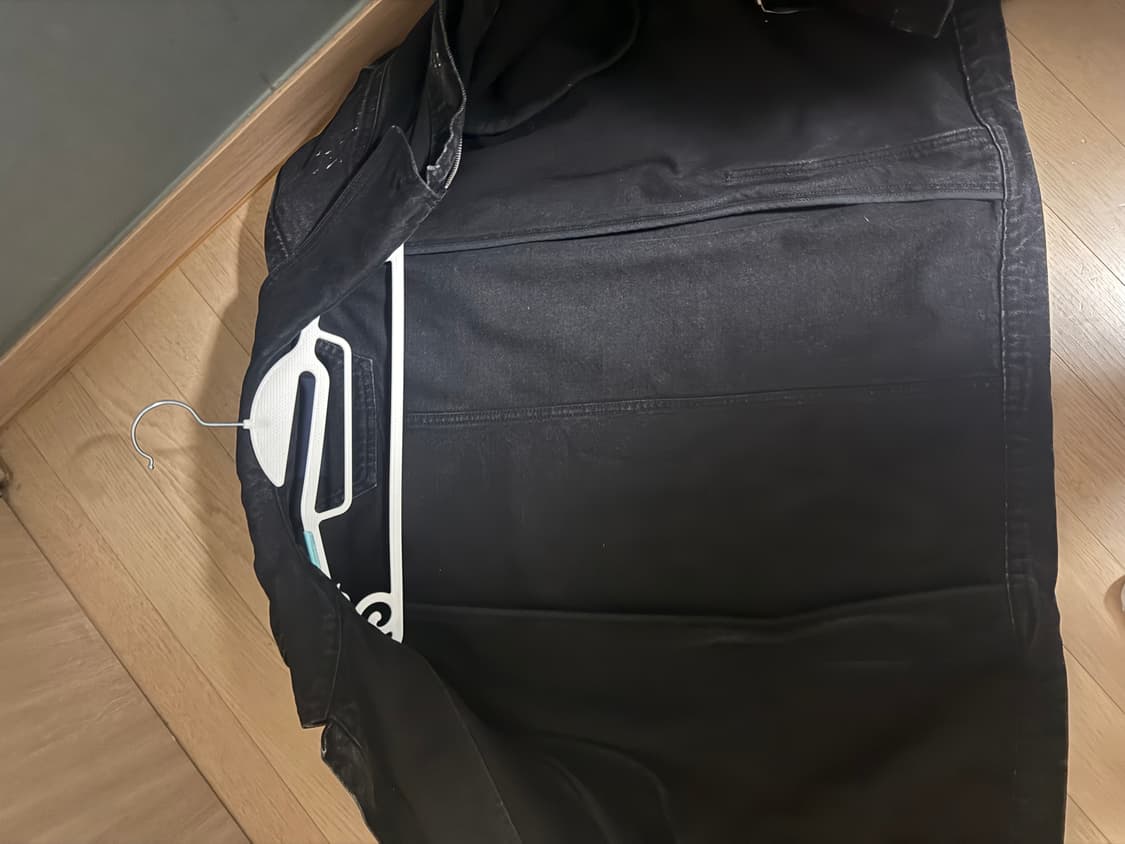 준지 블랙 데님 자켓 상품이미지4