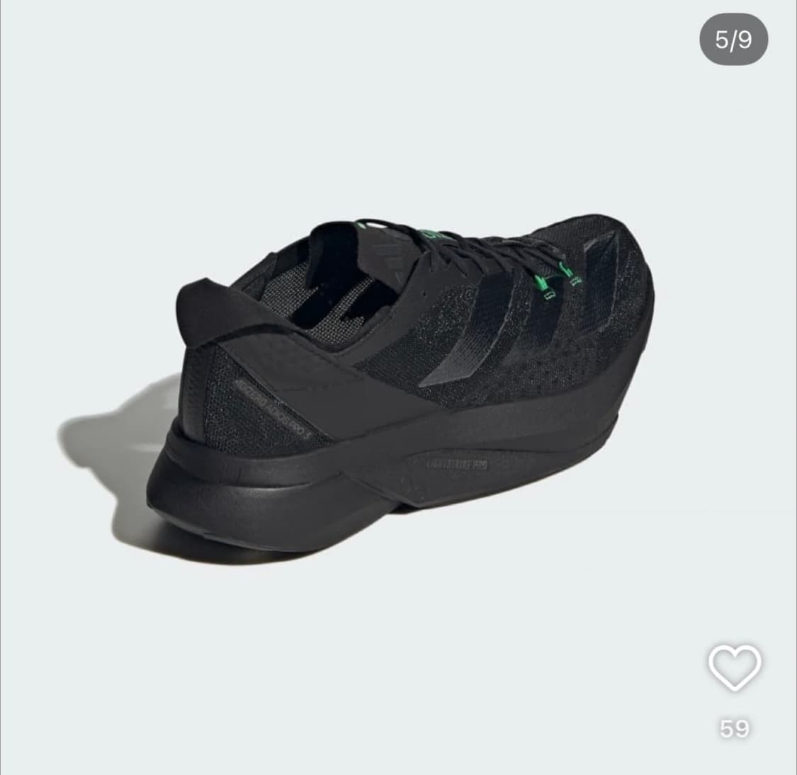 [265] 새상품 / 아디다스 아디오스 프로3 트리플블랙 상품이미지5