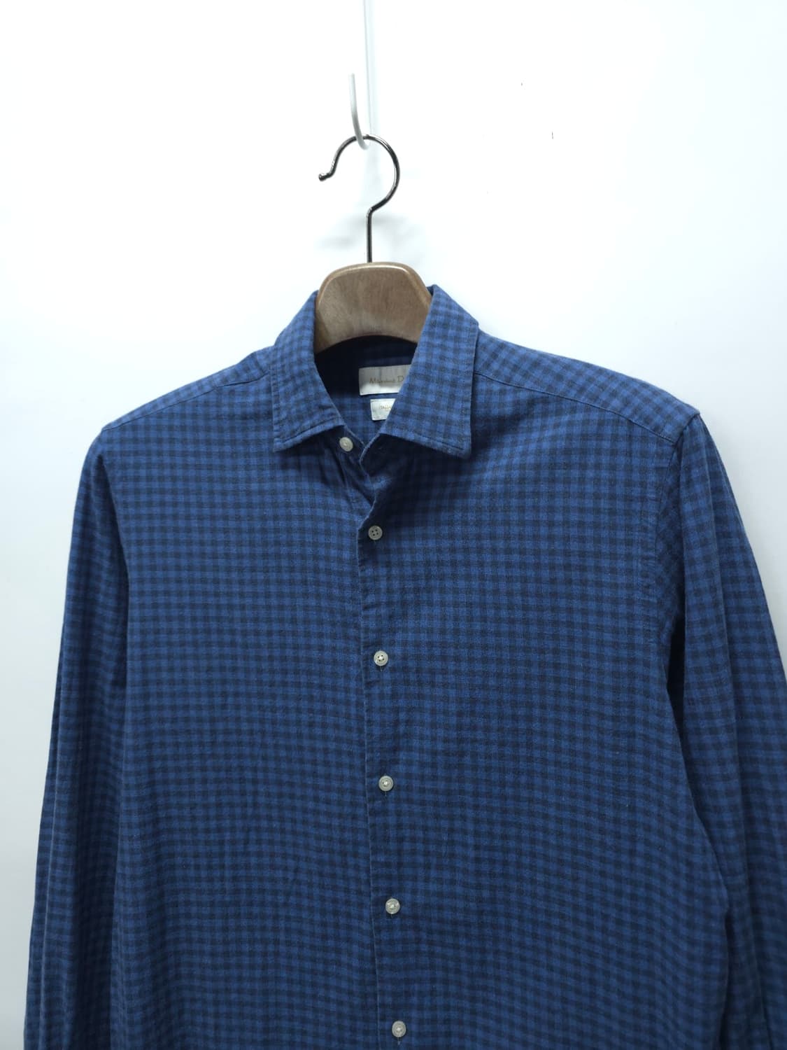 마시모두띠 잔체크 워싱셔츠 (남성95) 상품이미지2