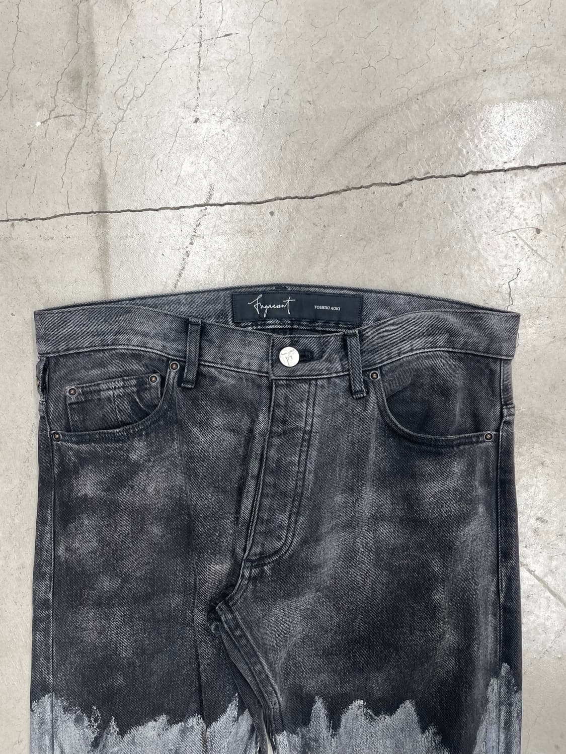 FAGASSENT by TOSHIKI AOKI WAXED PANTS 상품이미지5