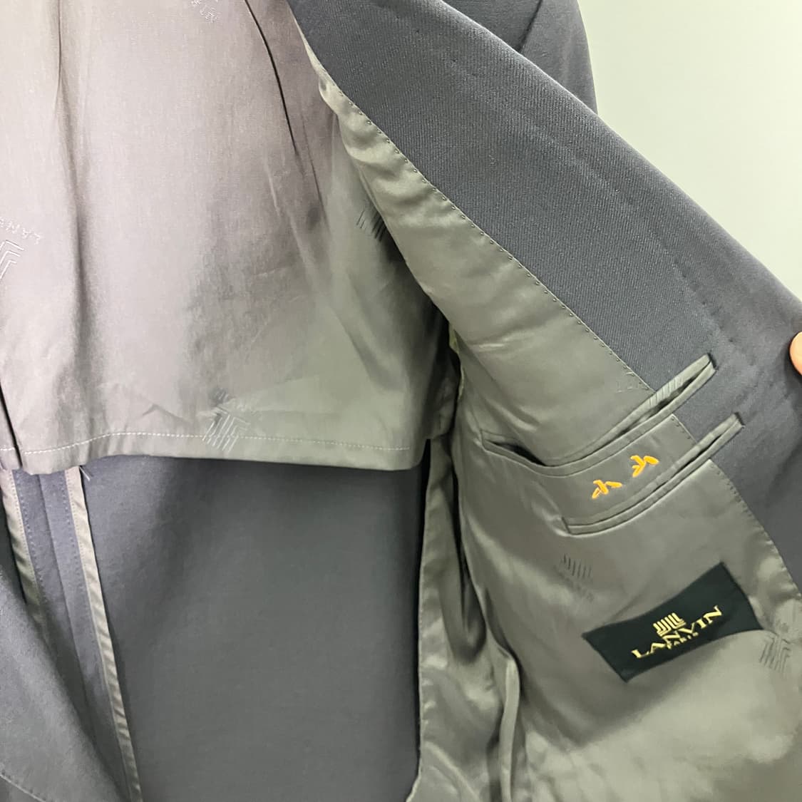 랑방 재팬판 단추 각인 올드 블레이저 상품이미지6