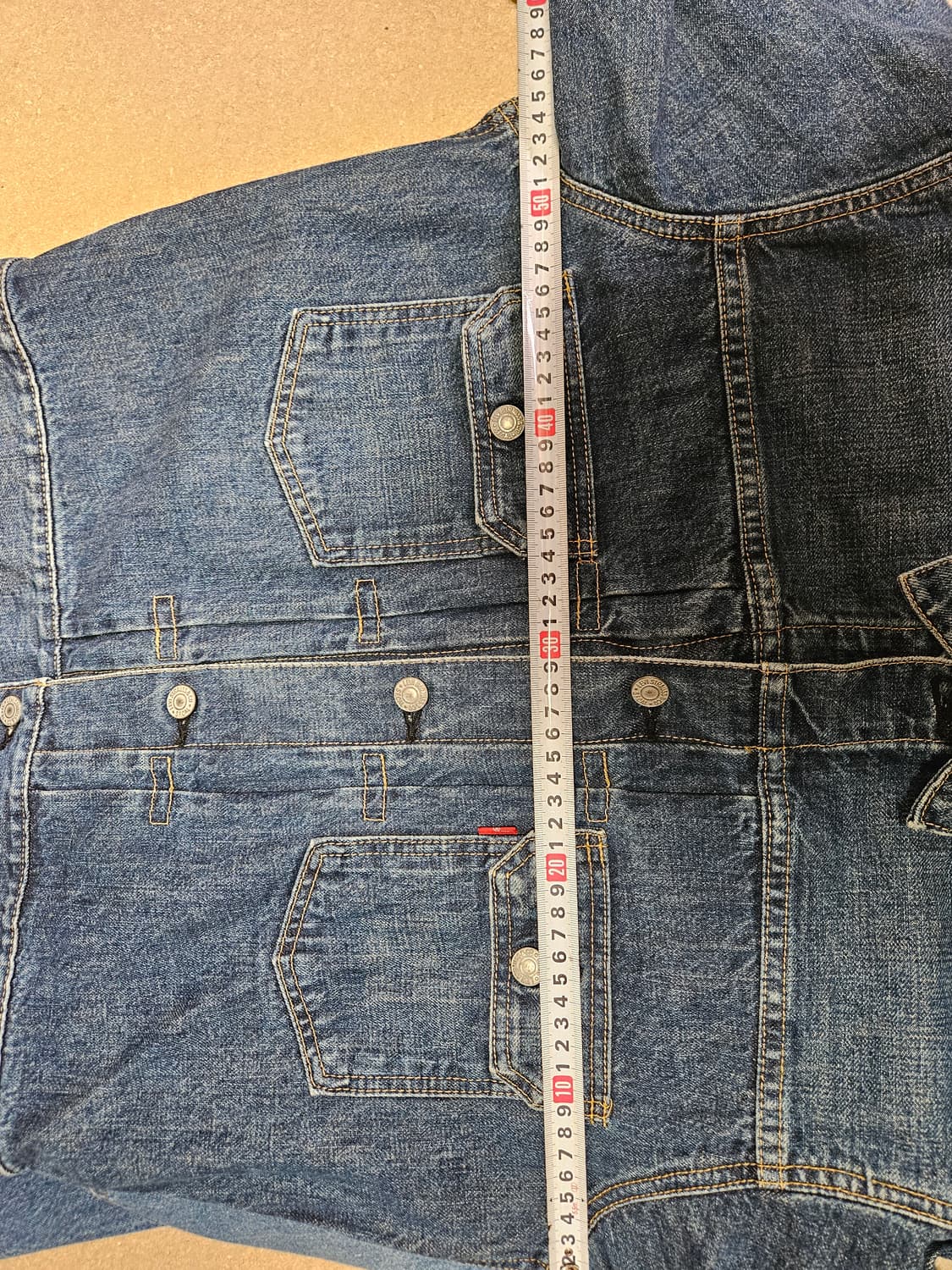 Jp lvc 2세대 빅 E 리바이스 데님 트러커 청자켓 71507 상품이미지6