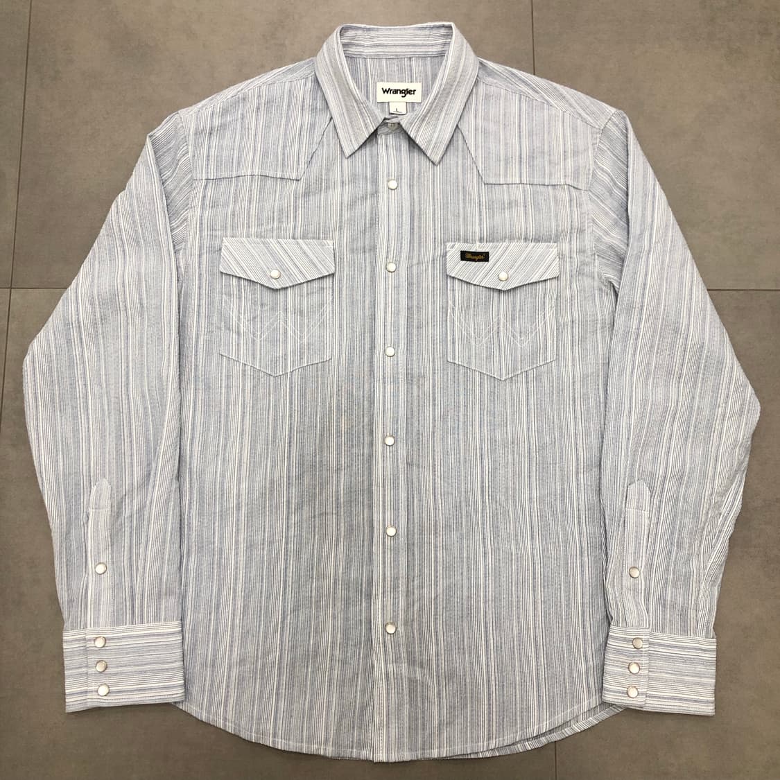 랭글러 코첼라 봄여름용 웨스터 셔츠 L 상품이미지1