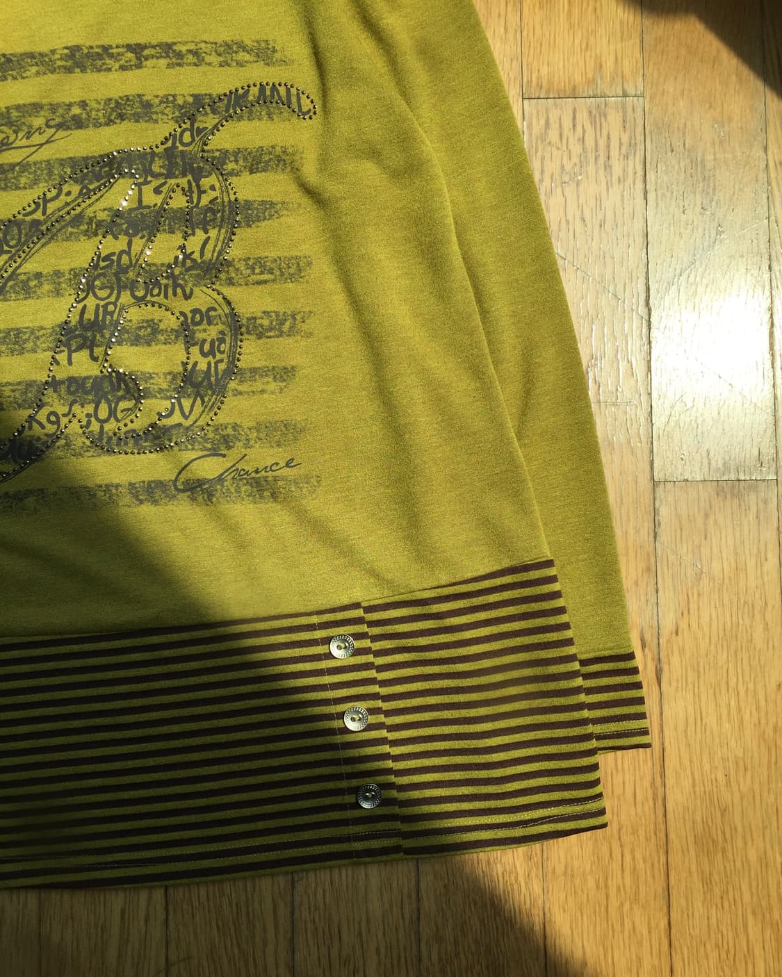 price 3.2 (mustard stripe casual top) 상품이미지3