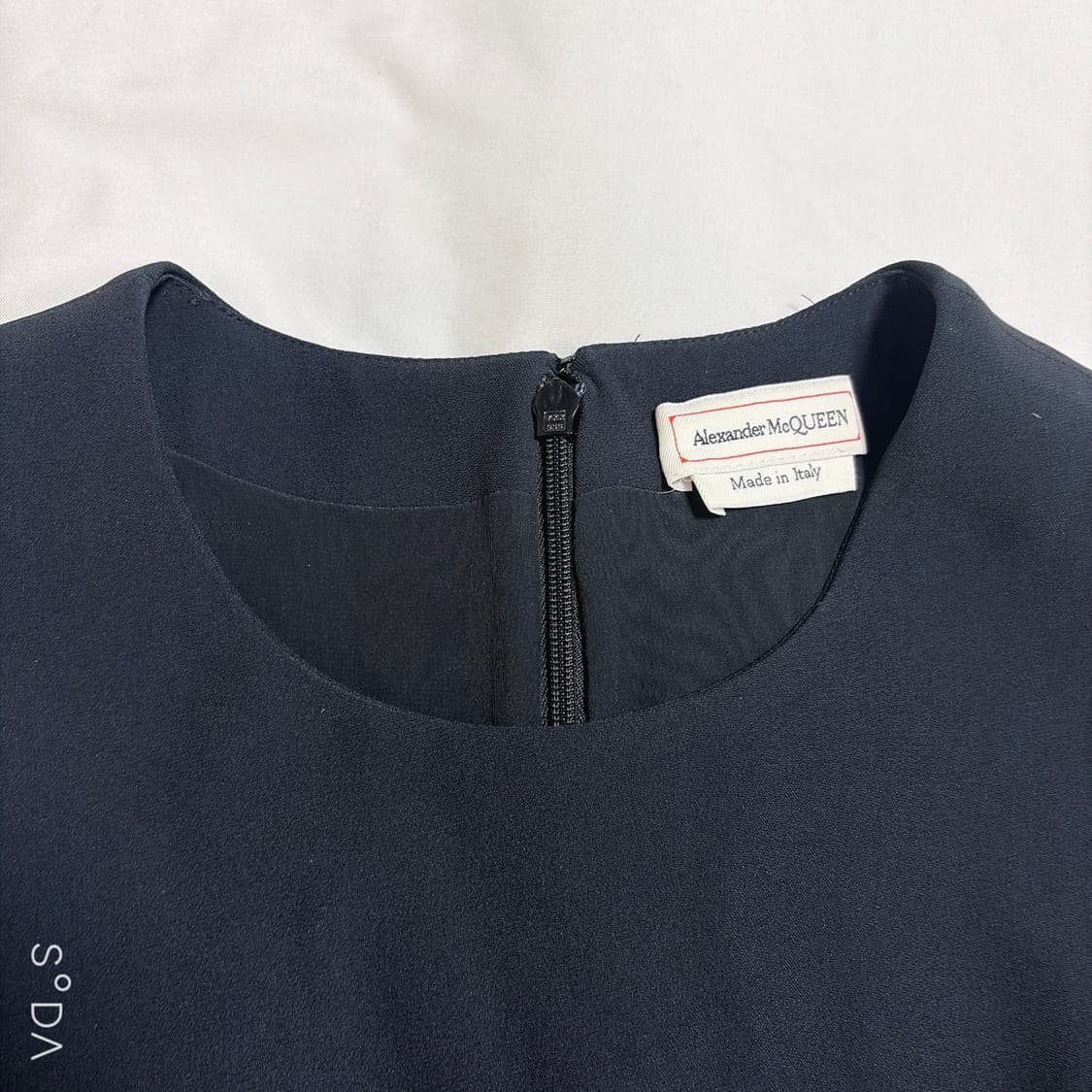 알렉산더맥퀸 블랙 레이스 포인트 나시 원피스 44 상품이미지5