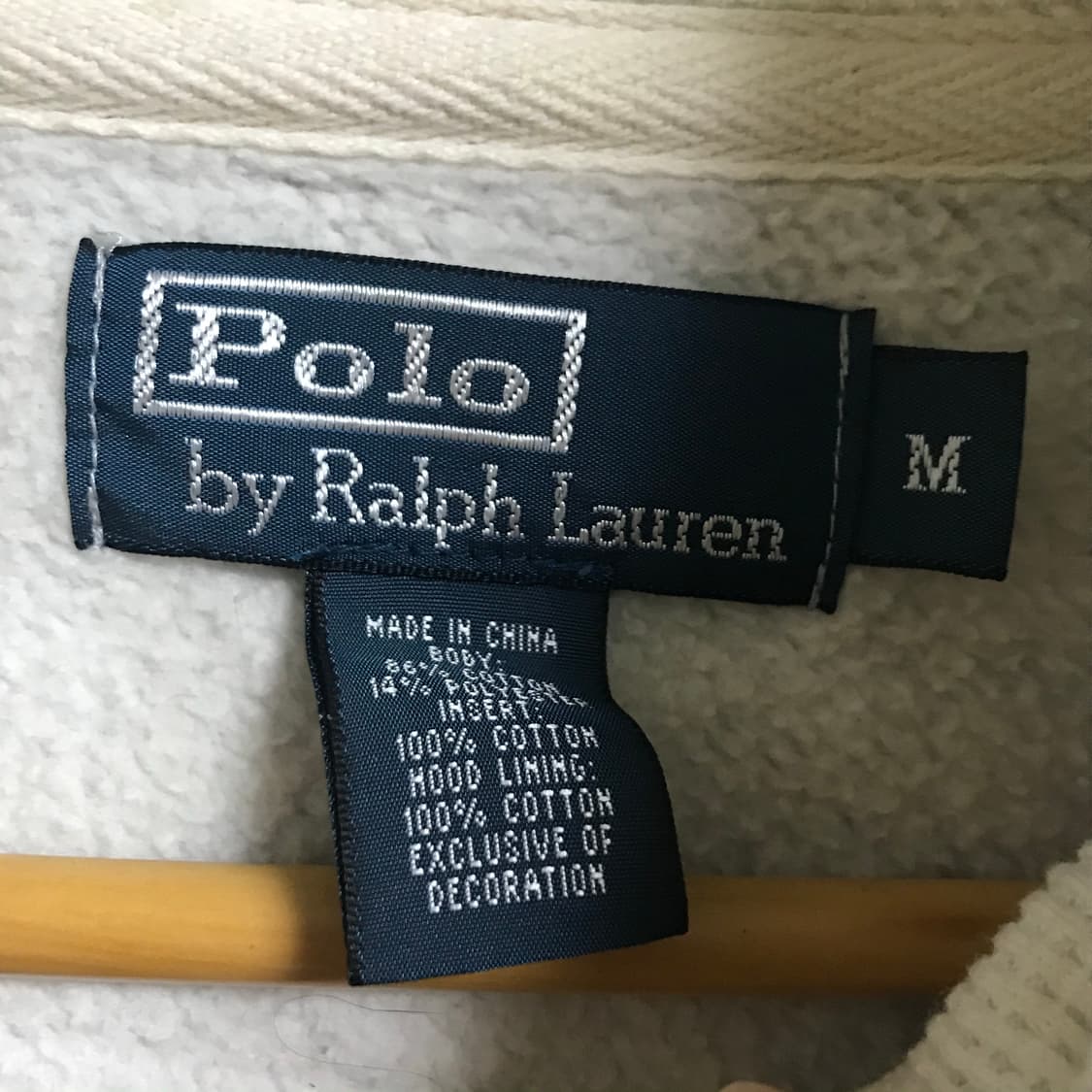 폴로 와플 그레이 후드집업 상품이미지3