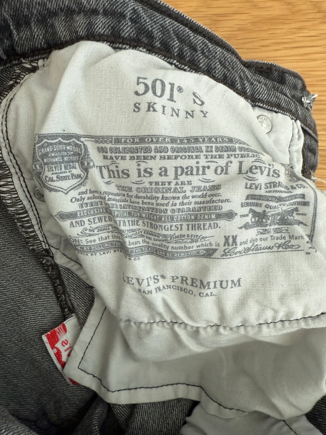 리바이스(Levi's) 501s 데님 팬츠 상품이미지9