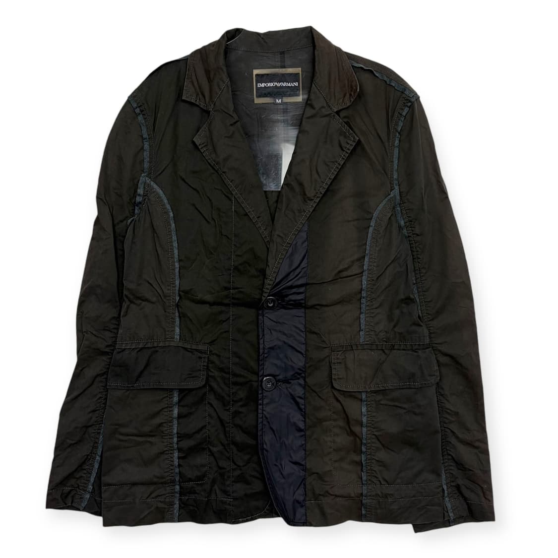 엠포리오 아르마니 믹스 패턴 블레이저 자켓 상품이미지1