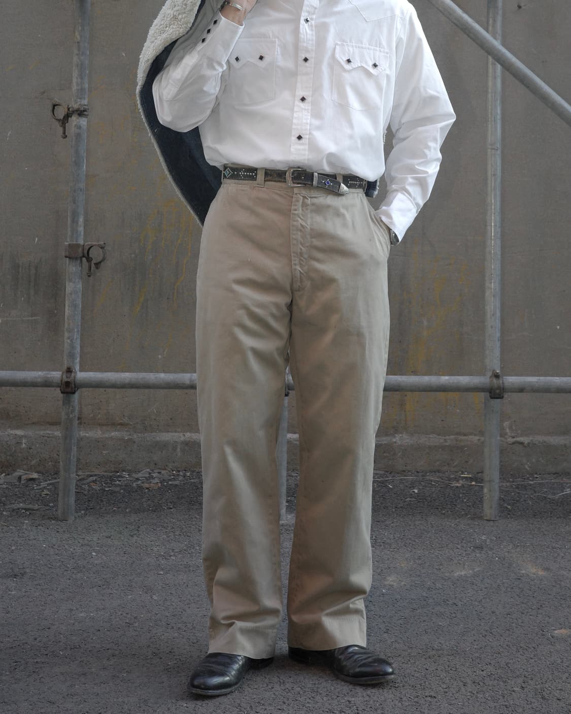 50-60‘s Army Pools 트윌 치노 팬츠 상품이미지9