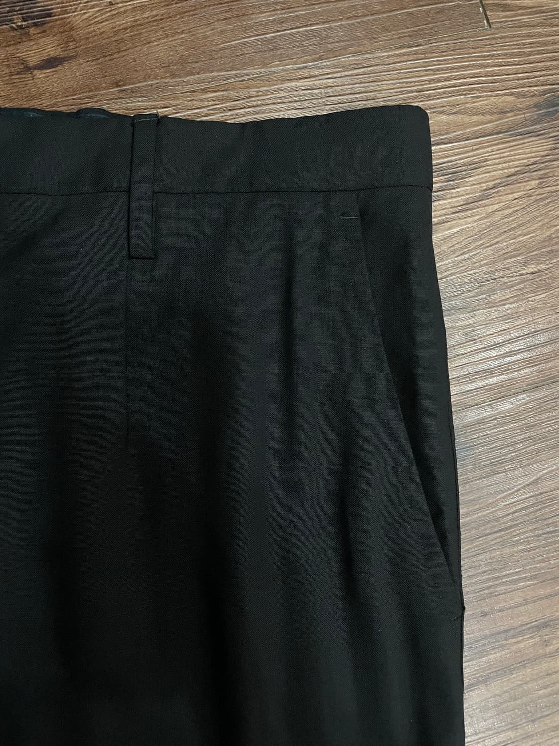 돌체앤가바나 D&G 이태리제 블랙 버진 울 트라우저 팬츠 슬랙스 상품이미지6