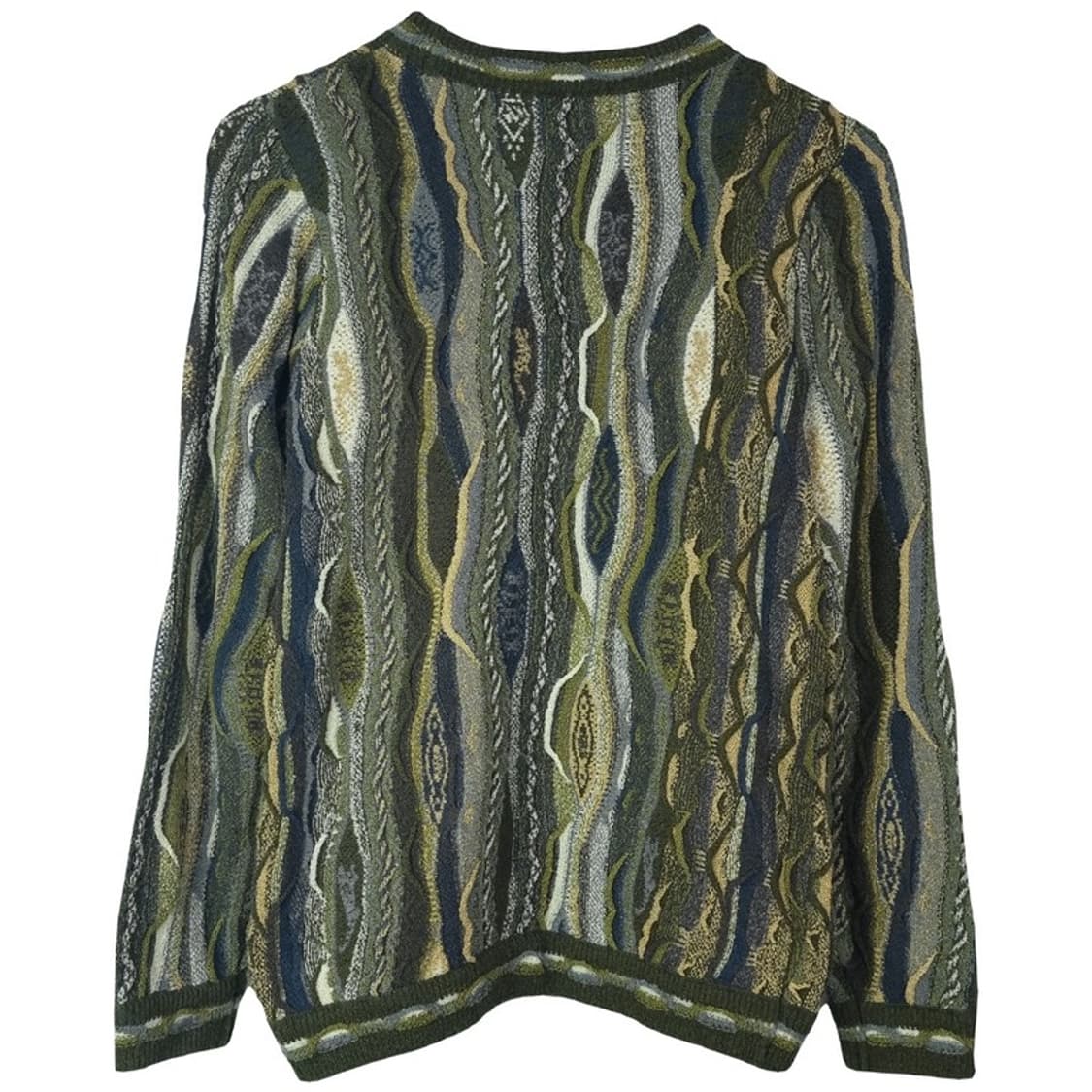 [빈티지] 에스닉 3D 케이블 쿠지맛 니트 M17821 상품이미지3