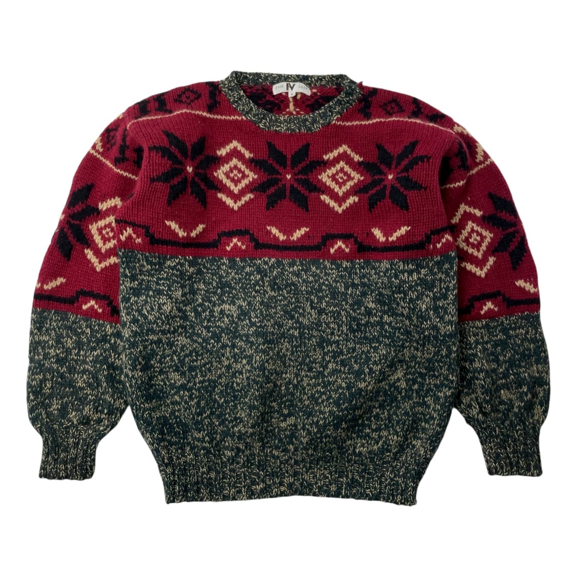 [중고] FAIR VALUE 울 니트 스웨터 3 상품이미지1