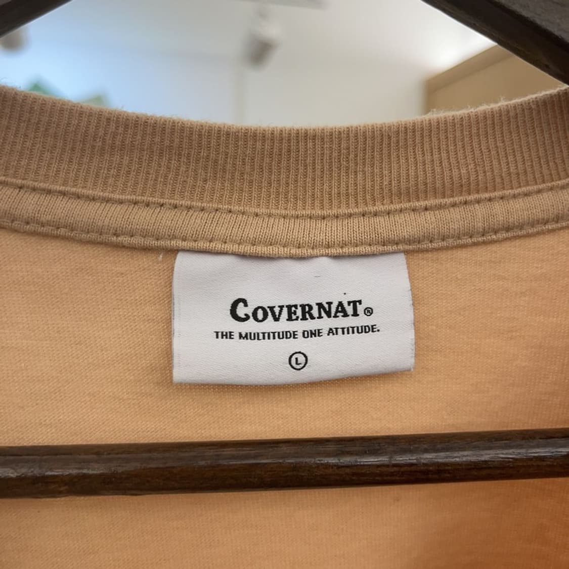 커버낫 캐주얼 빈티지 프린팅로고 롱슬리브 L C08045 상품이미지5