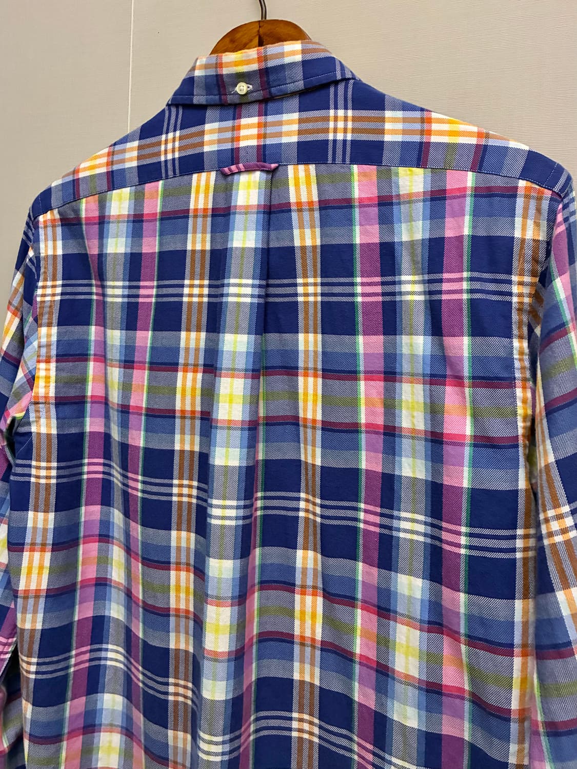 (S/97)POLO 폴로랄프로렌 원포켓 체크 버튼다운 셔츠 폴로셔츠 상품이미지8