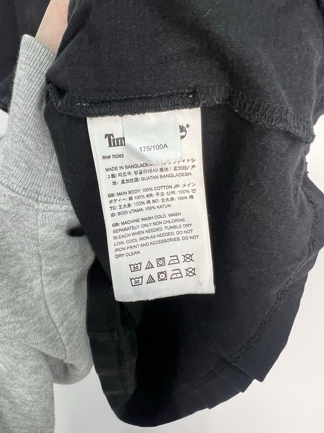 팀버랜드 하이킹 베어 그래픽 반팔 티셔츠 상품이미지3