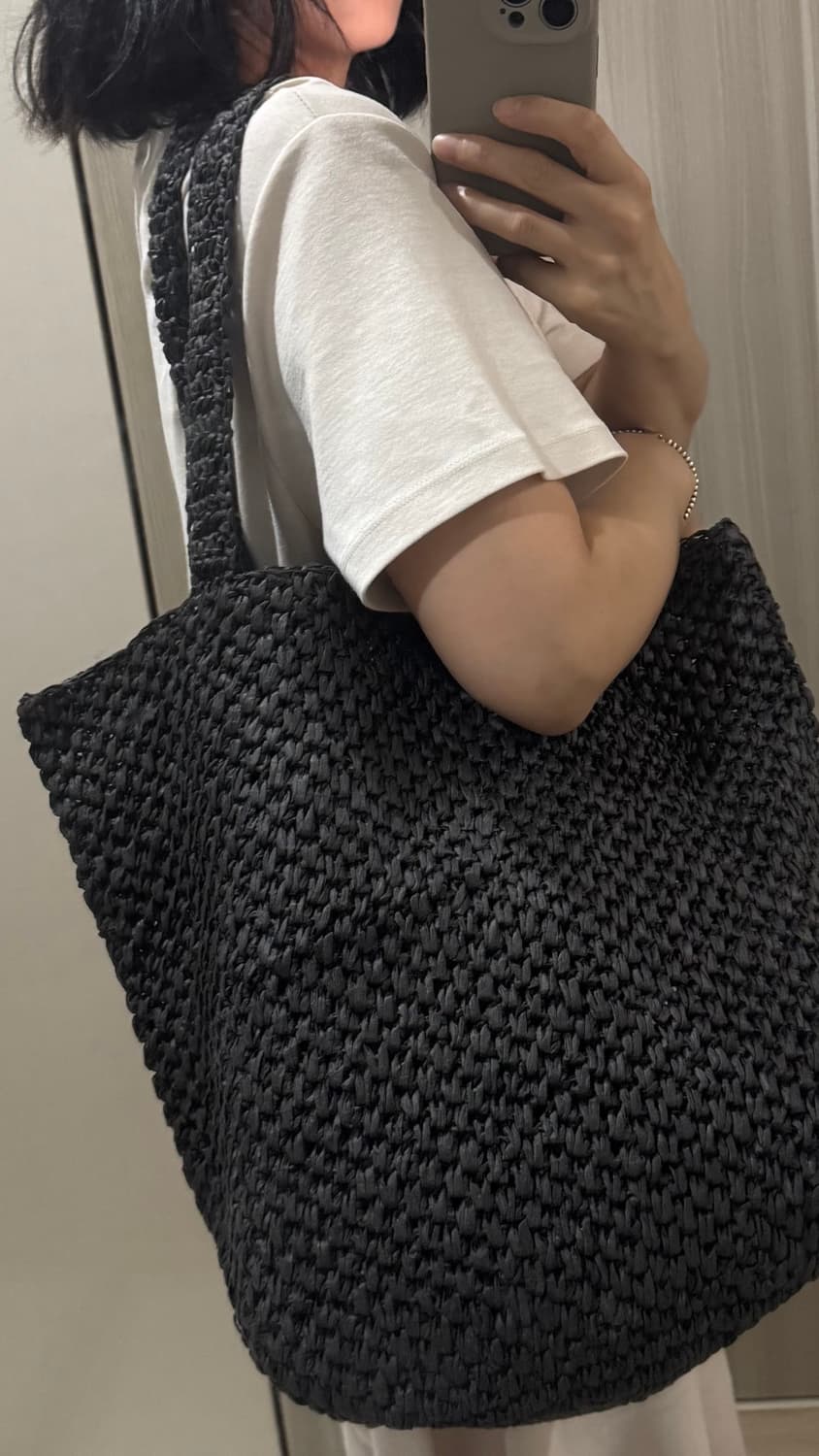 자라홈 라탄 소재의 토트백 새제품  상품이미지8