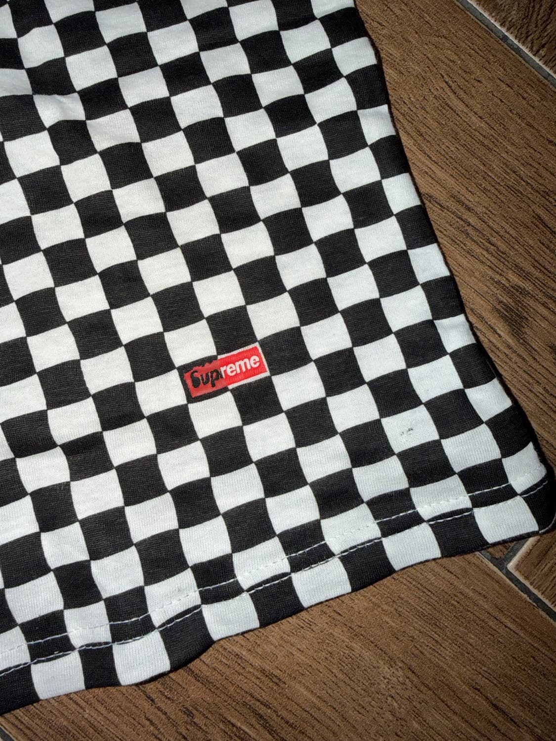 Supreme X Hanes Checkerboard T-shirt 상품이미지7