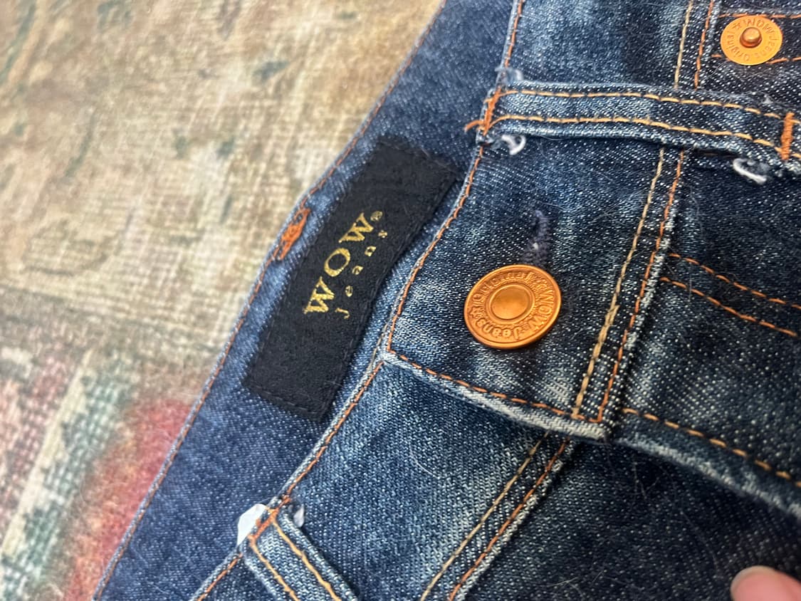 Japanese vintage wow jeans 부츠컷 데님 Y2K 상품이미지3