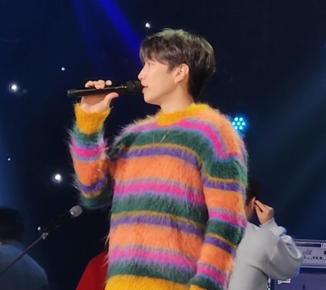 박재범, 송강 착용 마르니 모헤어 스트라이프 니트 48 상품이미지2