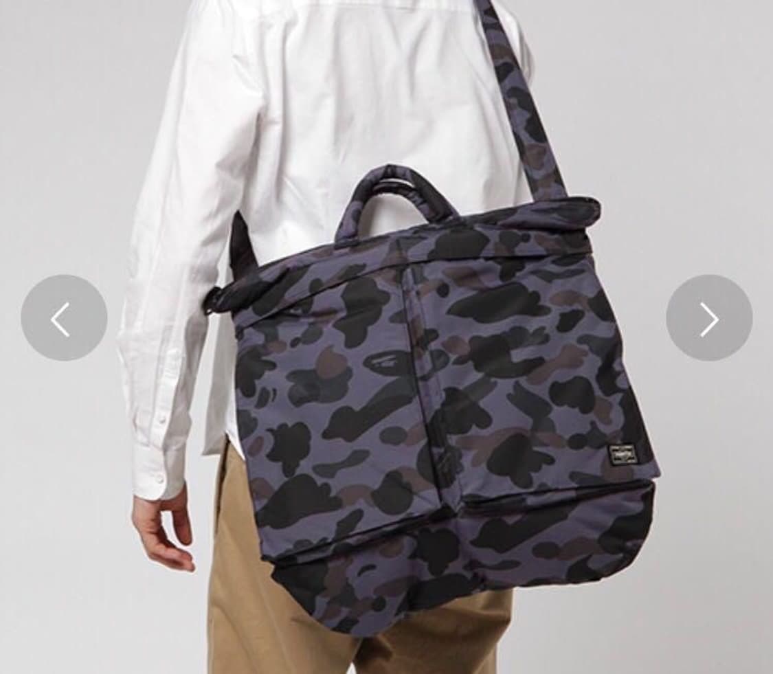 베이프 x 포터 헬멧백 상품이미지2